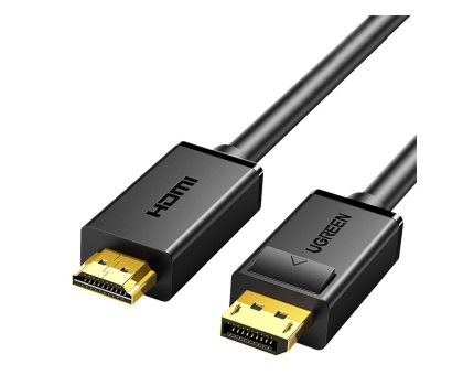 Kabel komputerowy UGREEN Kabel DisplayPort - HDMI DP101 FullHD 1m czarny